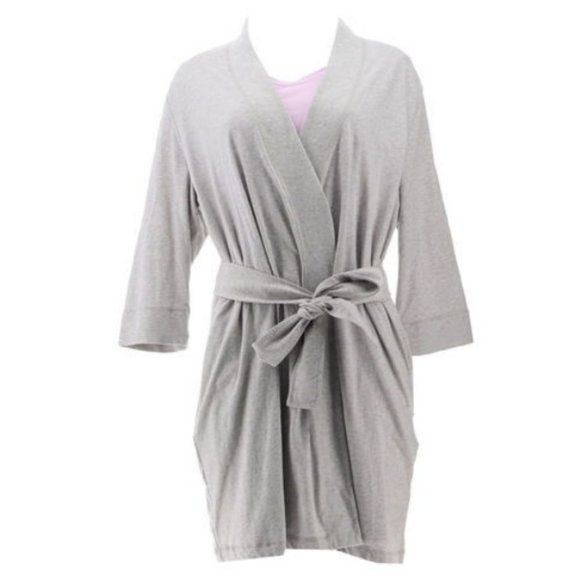 Jockey Everyday Essentials 100% Cotton Robe   12687 - Picture 1 of 2